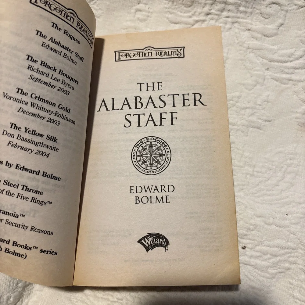 Forgotten Realms: The Alabaster Staff Print edward Bolme